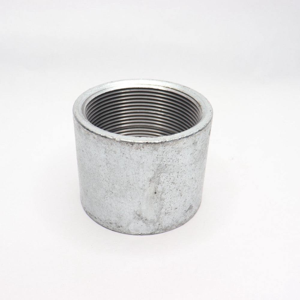 Mueller Full Coupling Galvanized Merchant Steel 3" NPT