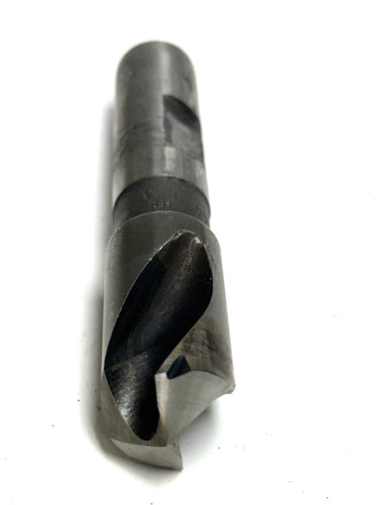 HS 27/32 STRAIGHT SHANK DRILL BIT  2-FLUTE  OAL 4-1/2"