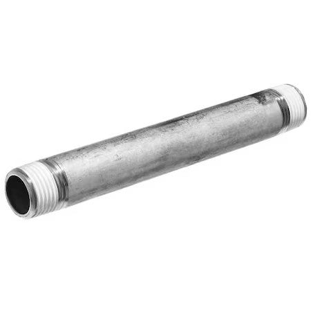 Zoro Select Zusa-Pf-1624 Pipe,Schedule 40,1-3/64"Id,304 Ss,2 Ft L