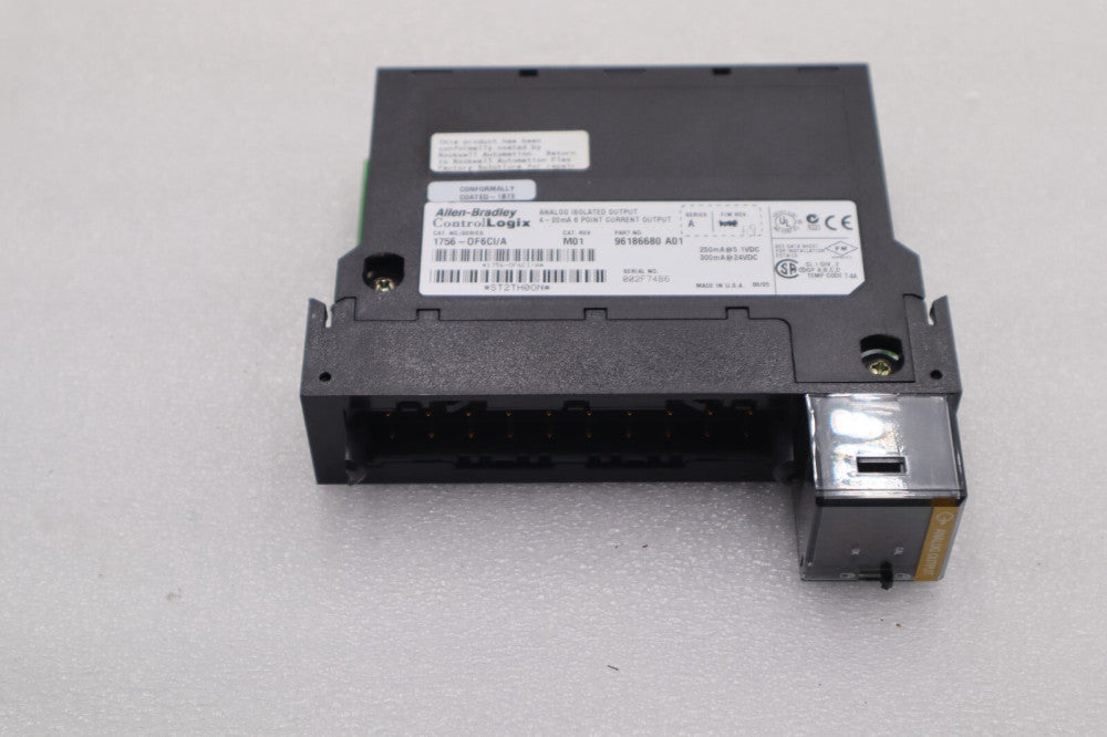 NEW OPEN BOX ALLEN BRADLEY CONTROL LOGIX 1756-0F6CI A / SER. A STOCK L-711