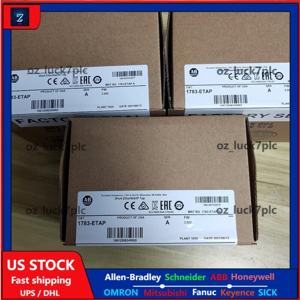 Allen-Bradley 1783-ETAP /A FW 2.002 3 Port Ethernet Tap AB 1783ETAP US Free Tax