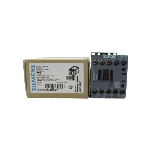SIEMENS 3RT2016-1BB42 24VDC NSMP