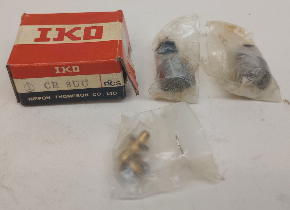 IKO CR 8UU Cam Follower 0.5000in Roller Dia 0.3438in Roller Width (Pack of 2)