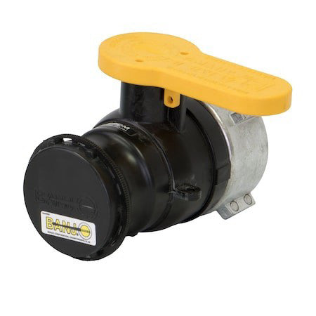 Banjo Wsf210fsae Manual 2-Way Ball Valve,Buttress,Polypro