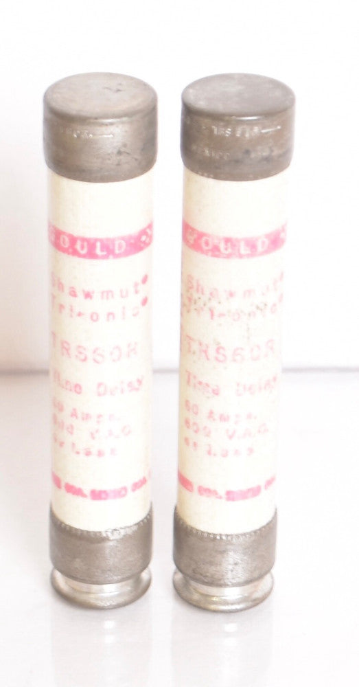 2 COUNT Gould Shawmut Trionic TRS60R Fuse