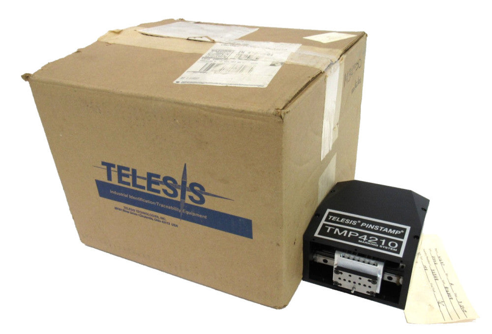 NEW TELESIS TMP4210 PINSTAMP MARKING SYSTEM