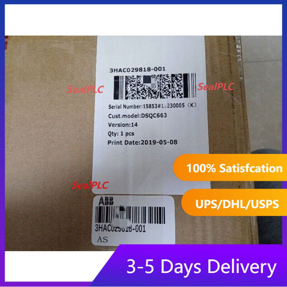 3HAC029818-001 ABB DSQC663 Robot Servo Driver Brand New in Box US Free TAX