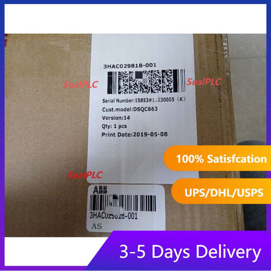3HAC029818-001 ABB DSQC663 Robot Servo Driver Brand New in Box US Free TAX