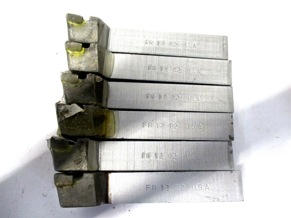 ACT (FR-12) 3/4" x 4-1/2" FR C2 RH Carbide Offset End-Cutting Tool Bit - 6 QTY
