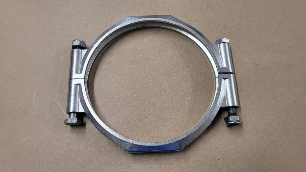 TU 170/150 05/14M 6" Tube Stainless Steel Sanitary Fitting Clamp