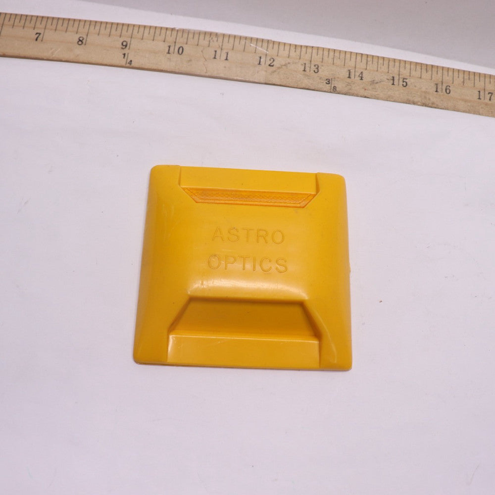Astro Temporary Pavement Marker Amber 4" x 4" 