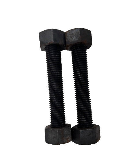 FULLY THREADED GRADE B7 1-7- 13 x 8  STUD W/ 2 H2 HEX NUTS  2"