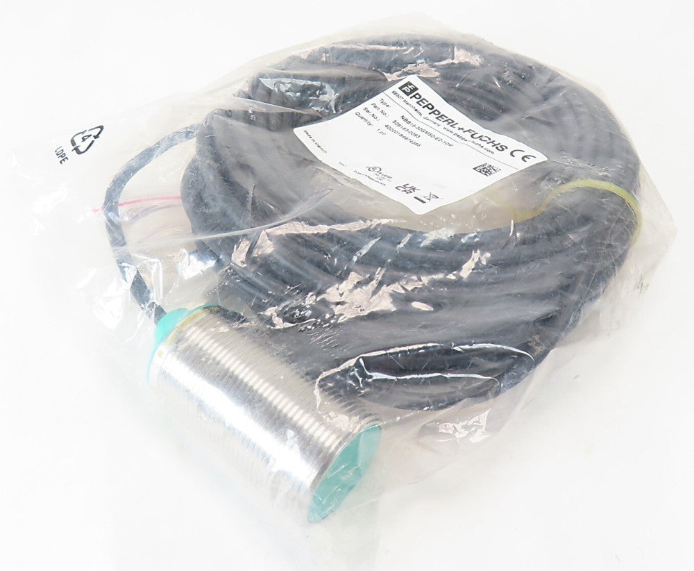 Pepperl + Fuchs NBB15-30GM50-E2-10M Inductive Sensor 15mm Flush *USA Seller* NEW