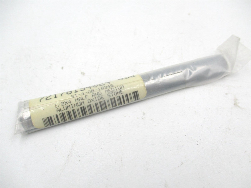 Grier Abrasives (ST-4-GB-18345) 4 x 1/2″ Medium Grade Half Round Finishing Stick
