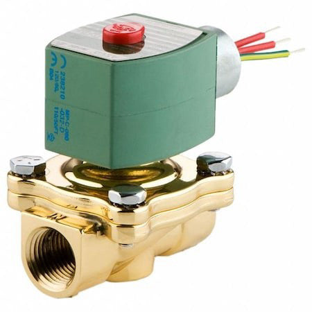 Redhat 8210G034lf 120/60,110/50 Solenoid Valve, 2-Way, 2-Position, Normally