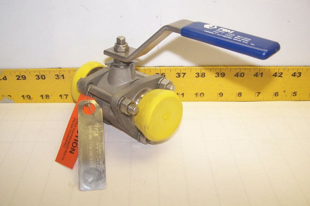 NEW PBM 3/4" SANITARY STAINLESS STEEL BALL VALVE  SIH-34-TT3/2SF01P