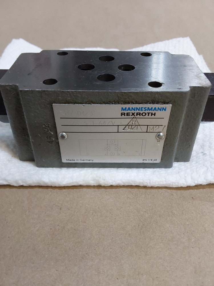 Rexroth Z2S 6-1-64/V Pressure Operated Check Valve