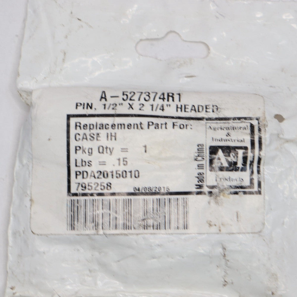 A&I Pin 1/2" x 2-1/4" A-527374R1