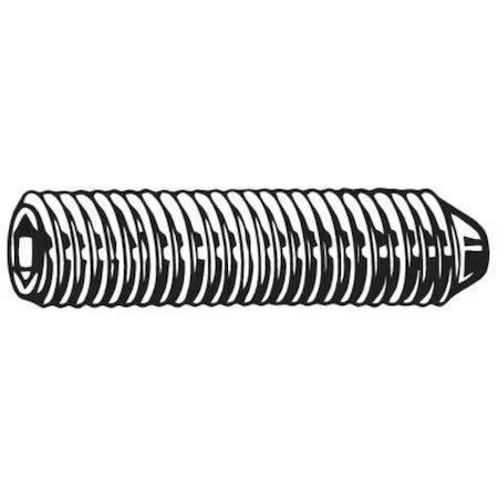 Zoro Select M51250.025.0004 Set Screw,M2.5 X 0.45Mm,4Mm L,Pk100