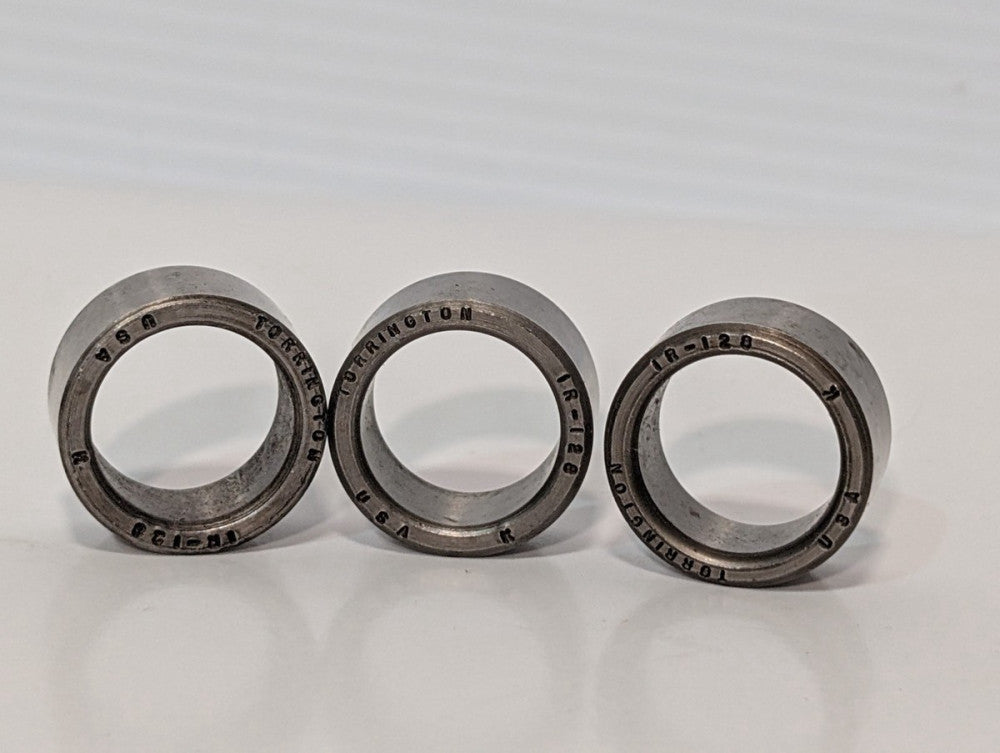 Lot of 3 Torrington IR-128 Inner Ring  CAM Follower, Bore: .75", OD: 1", W: .5"