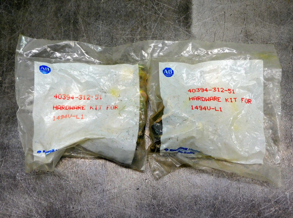 Allen Bradley AB 40394-312-51 Door Hardware Kit for 1494V-L1 Lot of Two (2)