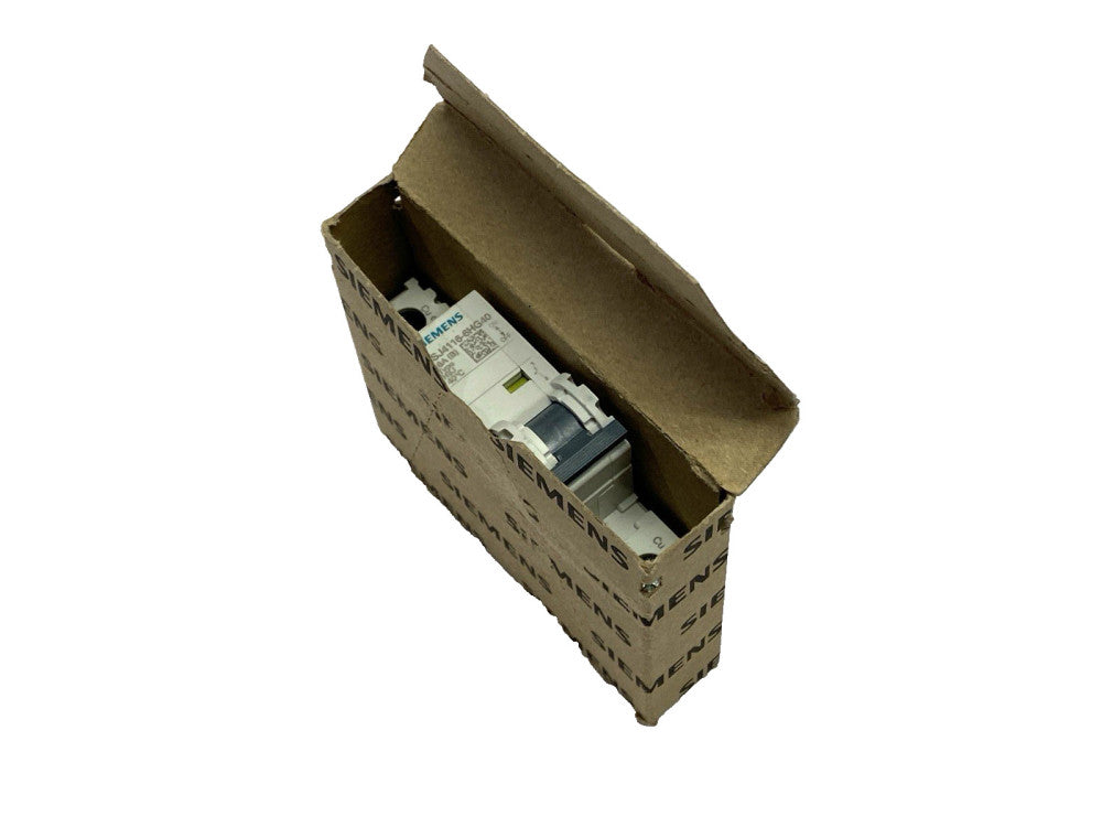 Siemens 5SJ4116-6HG40 Miniature Circuit Breaker 1-Pole 240V 16A