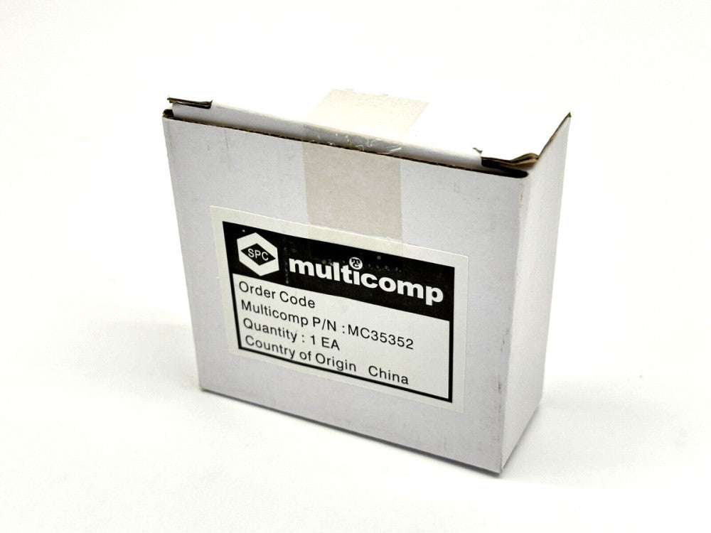 Multicomp MC35352 Axial Fan Brushless 80mm x 25mm 81mA 12VDC