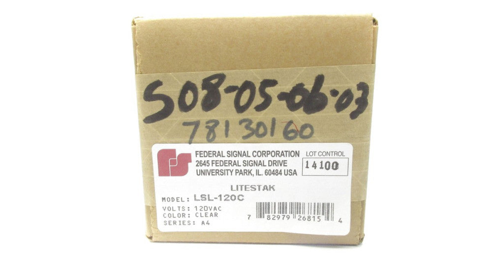 FEDERAL SIGNAL LSL-120C SER. A4 NSFS