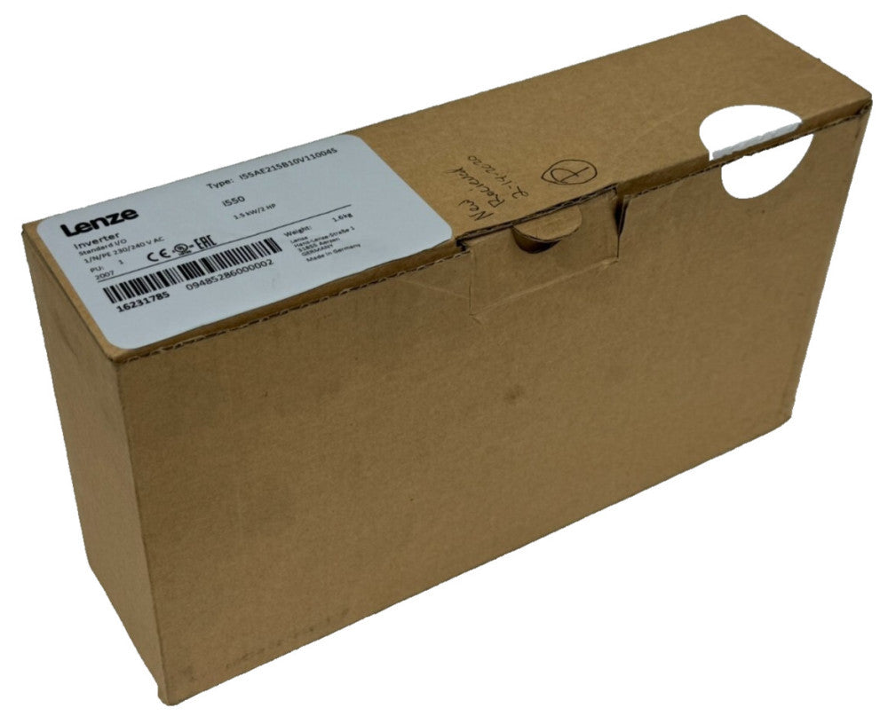 NEW LENZE I55AE215B10V11004S STANDARD I/O INVERTER i550 2HP