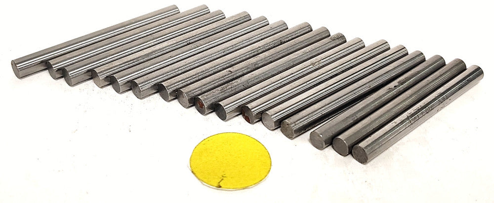 ASSORTED LOT MEYER GAGE PIN 2" OAL STEEL MATERIAL ****LOT OF 16***