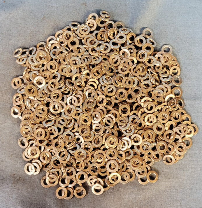 LOCK WASHER M6 SPRING STEEL  (LOT OF 540)