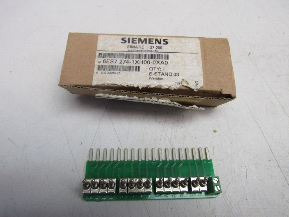 SIEMENS SIM-274 6ES7274-1XH00-0XA0 INPUT SIMULATOR 14x24VDC FOR CPU-224 NEW ITEM