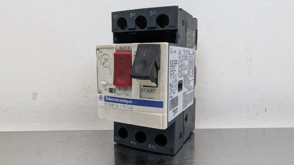 Telemecanique GV2ME16 Motor Circuit Breaker 690VAC 9-14A