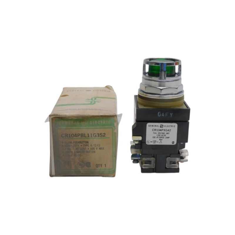 GENERAL ELECTRIC CR104PBL11G3S2 120VAC/DC NSMP