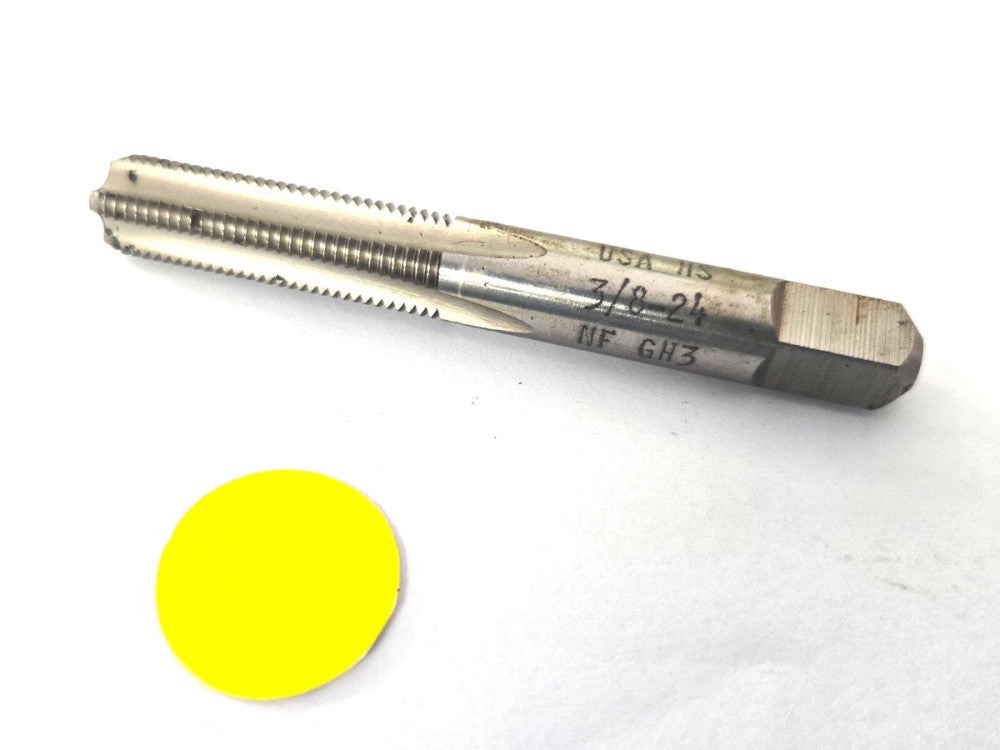 NTD STRAIGHT FLUTE BOTTOMING CHAMFER TAP #3/8-24 NF GH3