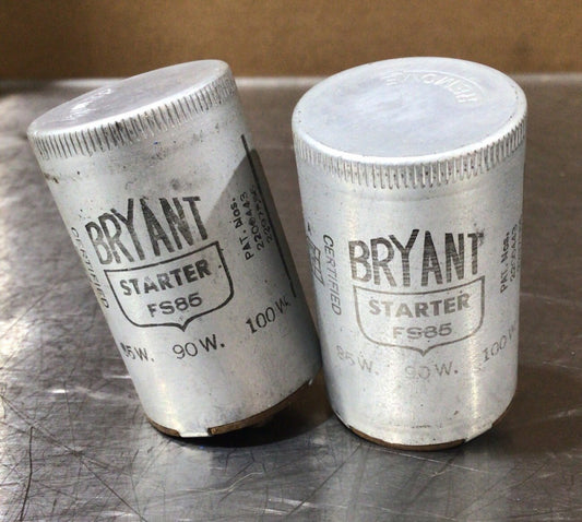 2 Bryant FS85  Fluorescent Starters