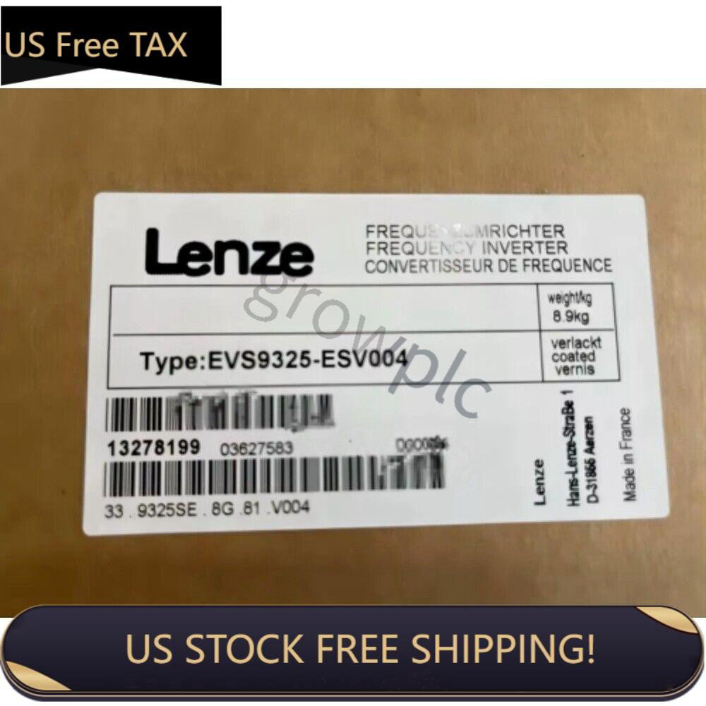 US Free TAX EVS9325-ESV004 NEW LENZE SERVO DRIVE EVS9325ESV004 With Safety
