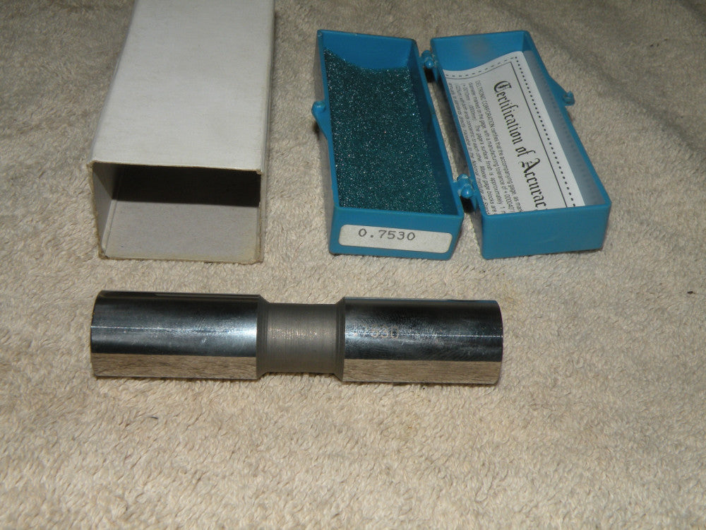 DELTRONIC PRECISION INSPECTION PLUG GAGE GAUGE 0.7530