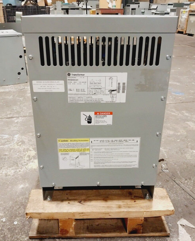 NEW GE 15 KVA Transformer 208 hv 208/120 lv 3 Phase  9T83B3091G03