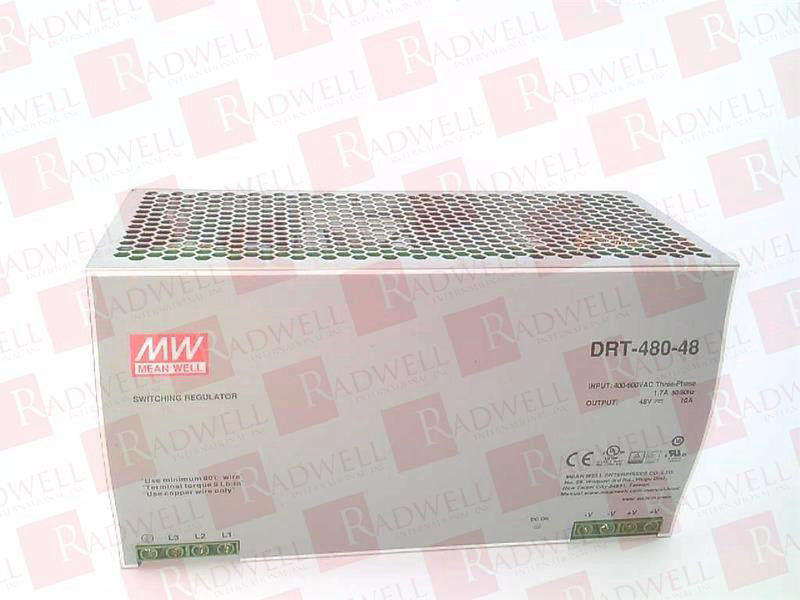 MEAN WELL DRT-480-48 / DRT48048 (NEW NO BOX)