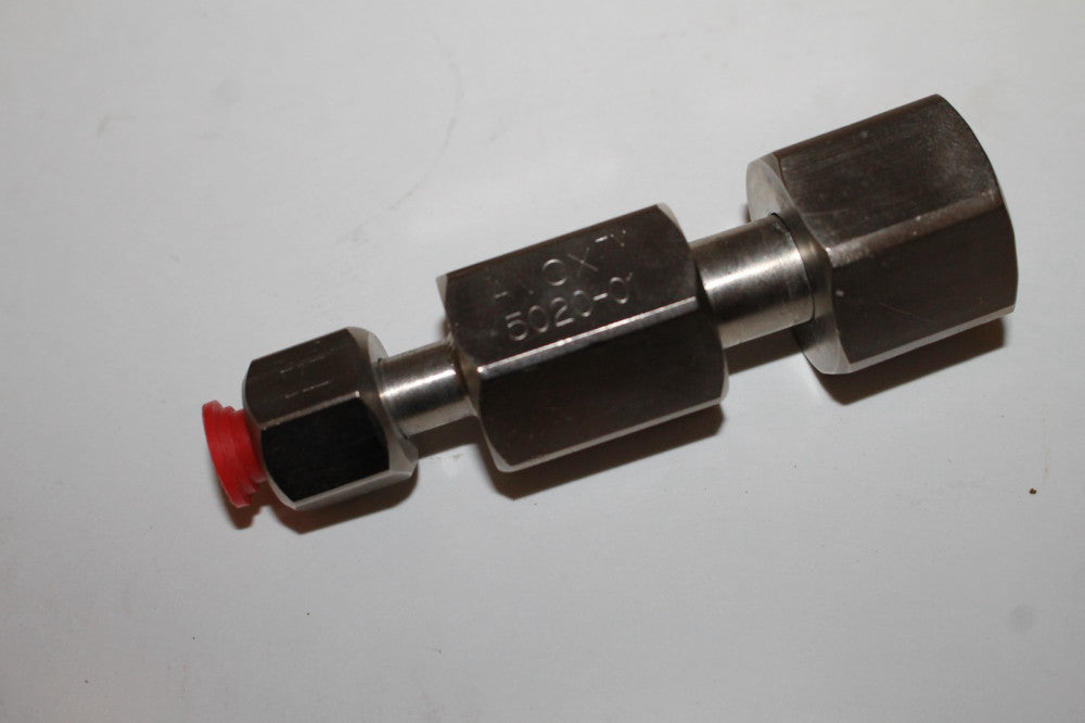 Avox 5020-01 Stainless Aircraft Oxygen Bottle Coupling Filler