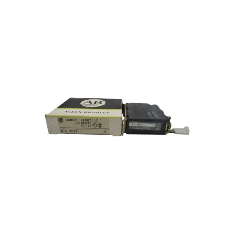 ALLEN BRADLEY 815-B0V4 SER. K 600VAC (BK/YL) NSMP