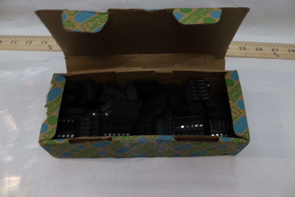 (50-Pk) Phoenix Contact Terminal Block Plug 6-Pos 5.08mm 1736506