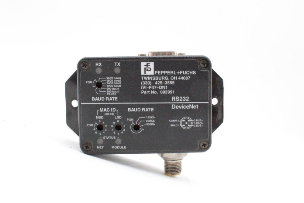 Pepperl + Fuchs RS232 Device Net Module