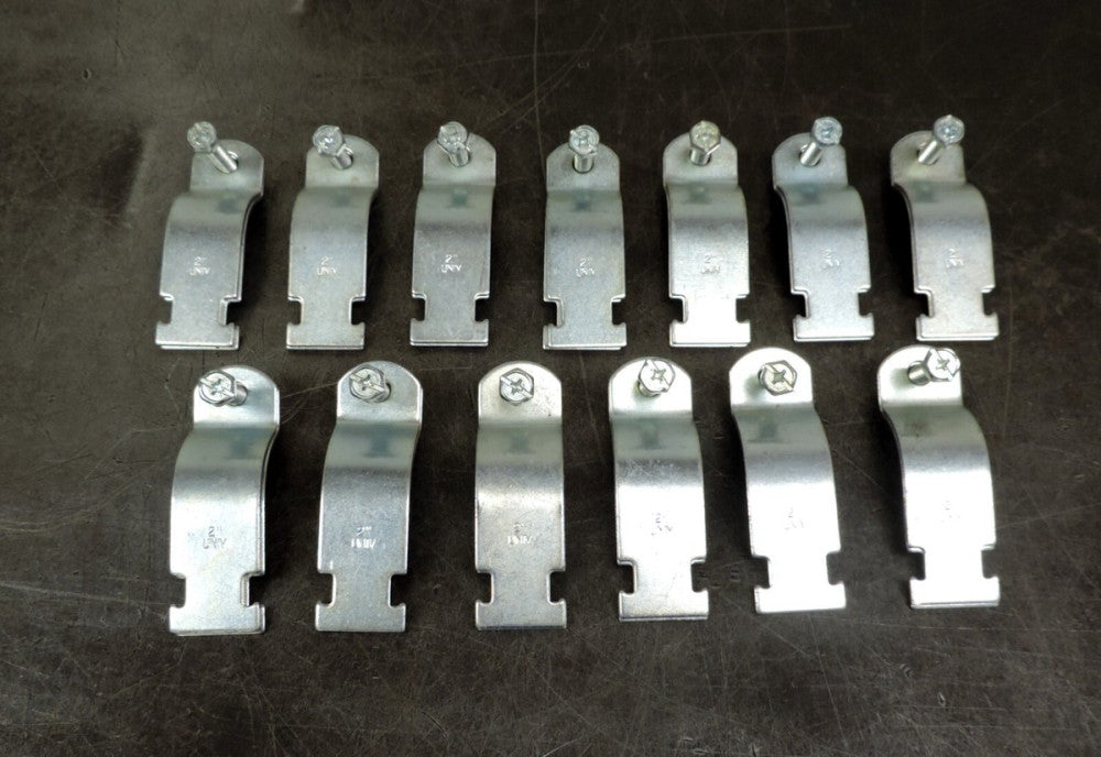 2" Galvanized Universal Pipe Hanger Lot of Thirteen (13)