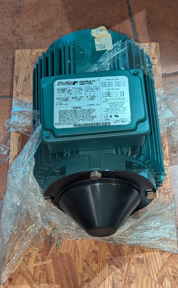 Reliance Electric Motor P14A6904 M 1.5HP 1736RPM 230V 4.6A NOS
