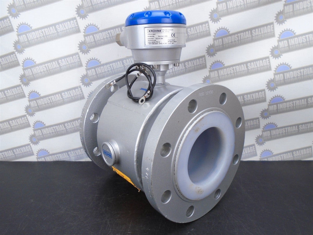 KROHNE- OPTIFLUX 4000 F - ELECTROMAGNETIC FLOWMETER - DN 4"-PFA-TA, GK 2.5471