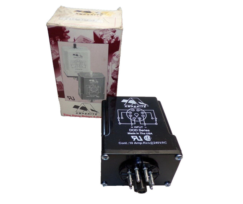 NEW AMPERITE ON DELAY TIME DELAY RELAY 3 SEC FIXED 120 V AC INPUT  120A3SDOD