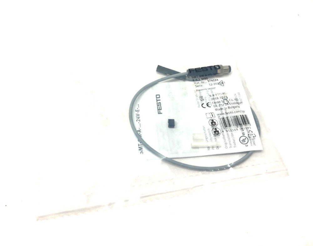 Festo SMT-8M-A-PS-24V-E-0,3-M8D Proximity Sensor M8 3-Pin PNP 574334