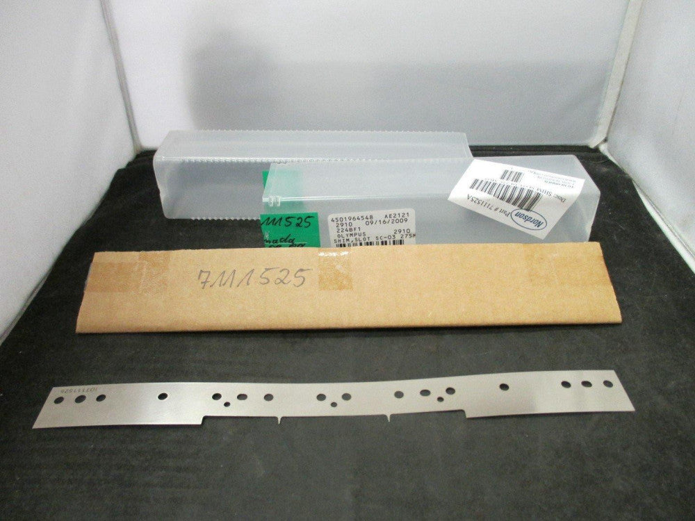 NEW Nordson 711525A Slot Coat Glue Shim  DL275mm AB35 